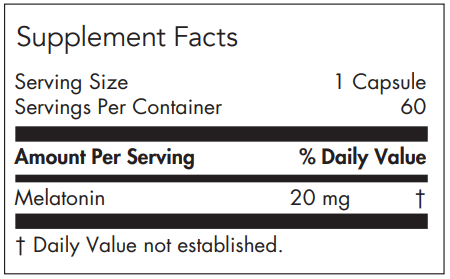 Melatonin 20 mg