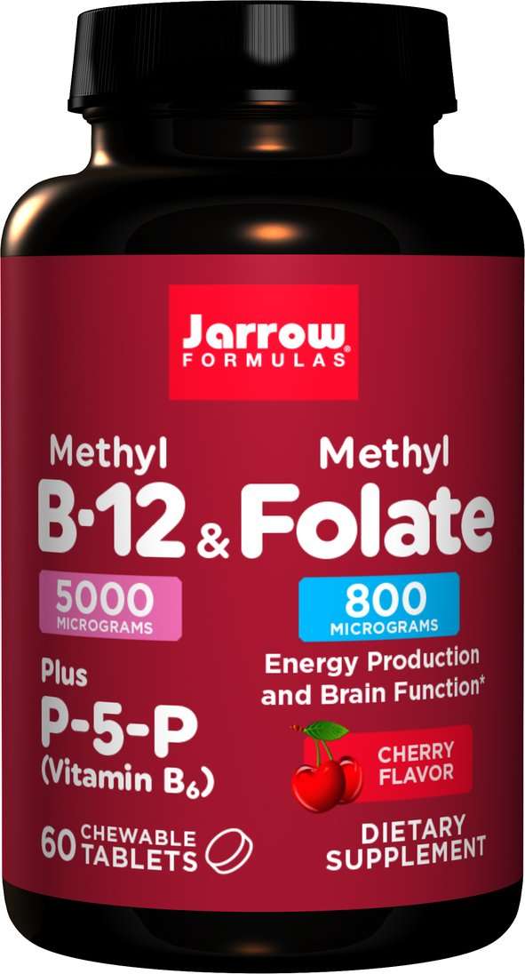 Methyl B-12 Methyl Folate Cherry Jarrow Formulas