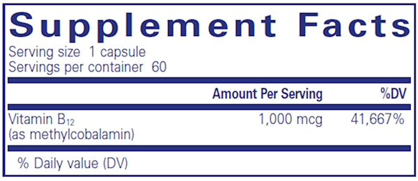 Methylcobalamin 60ct