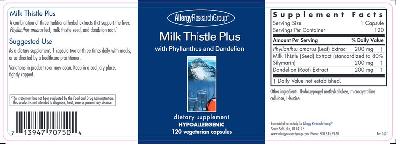 Milk Thistle Plus