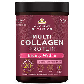 Multi Collagen Powder Beauty 18.3oz (Ancient Nutrition) Front