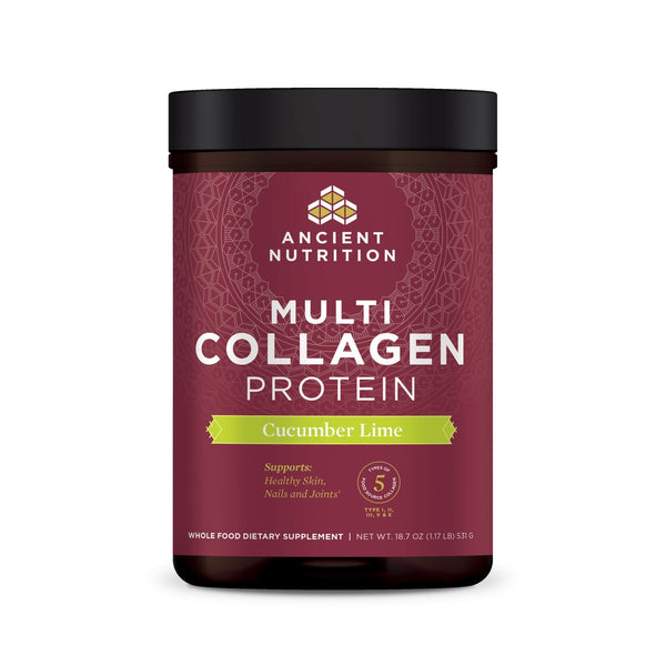 Multi Collagen Protein Cucumber Lime (Ancient Nutrition)