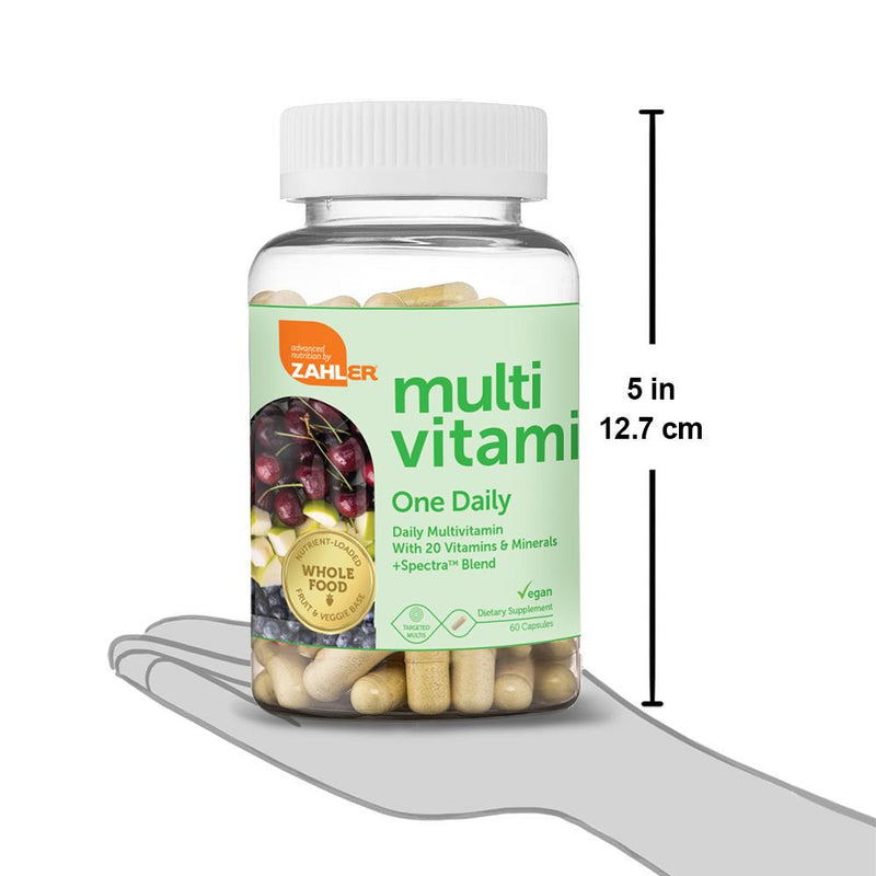 Multivitamin One Daily (Advanced Nutrition by Zahler) Size