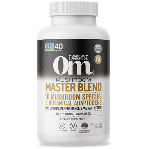 Mushroom Master Blend Capsules (Om Mushrooms) 160 capsules