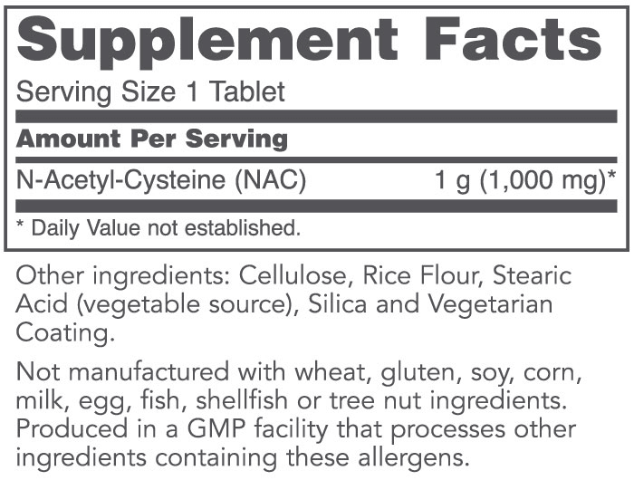 NAC 1,000 mg