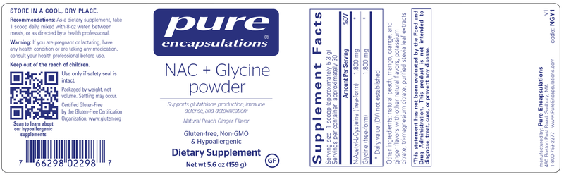 NAC + Glycine Powder