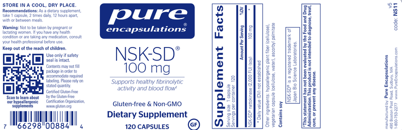 NSK-SD 100 Mg. 120's