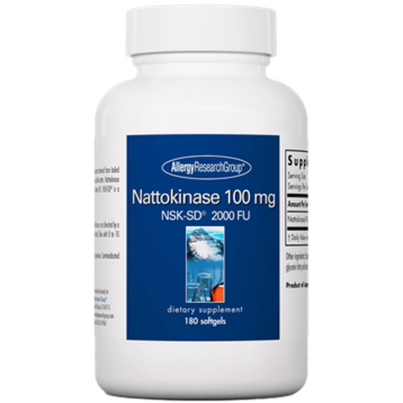 Nattokinase 100 mg 180ct Allergy Research Group