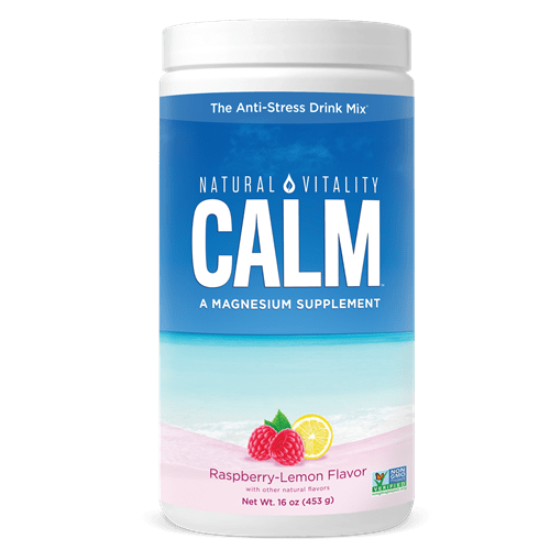 Natural Calm Raspberry-Lemon (Natural Vitality) 16oz