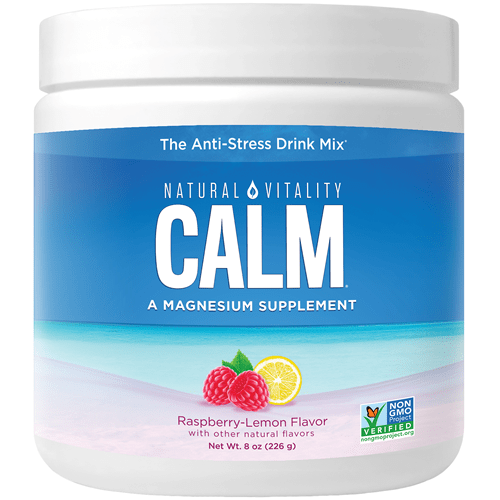 Natural Calm Raspberry-Lemon (Natural Vitality) 8oz