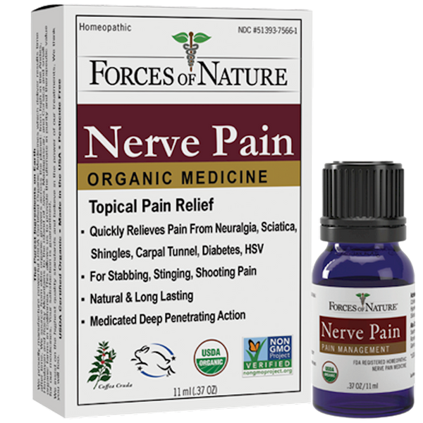 Nerve Pain Organic (Forces of Nature) Front