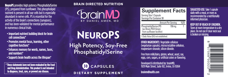 NeuroPS (Brain MD) Label