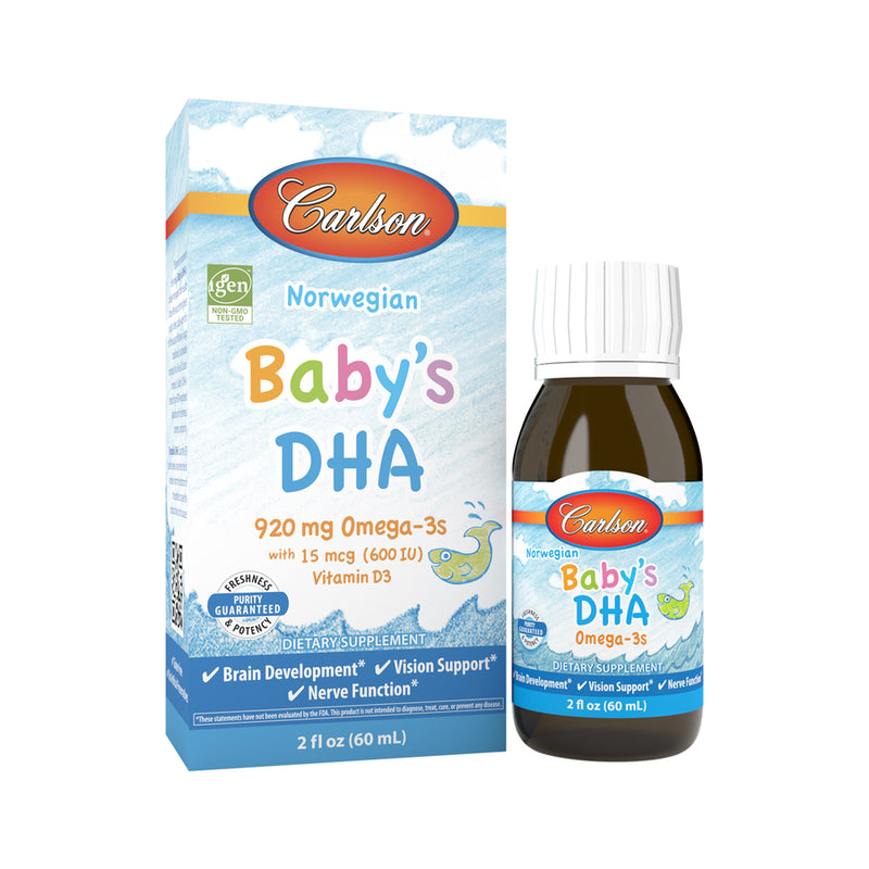 Norwegian Baby's DHA (Carlson Labs) Front