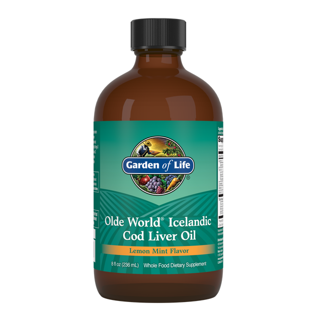 Olde World Icelandic Cod Liver Oil (Garden of Life) Front