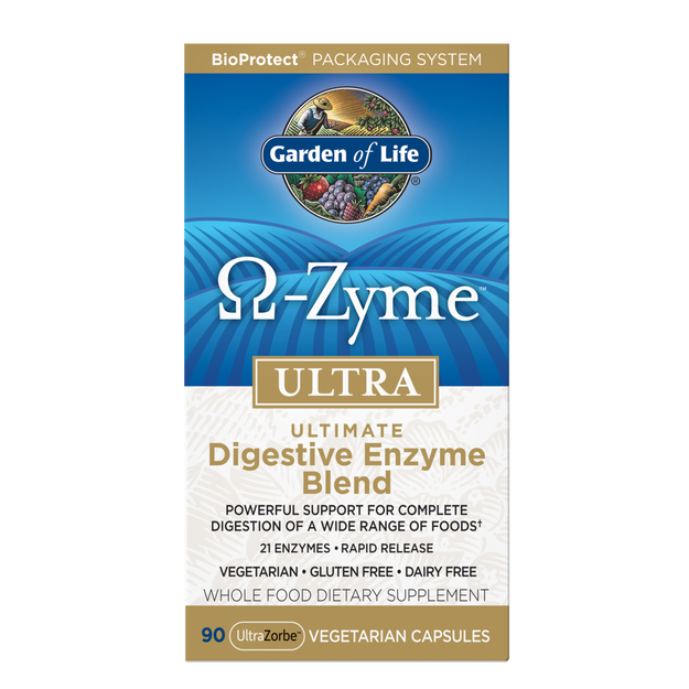 Omega-Zyme ULTRA (Garden of Life) Front