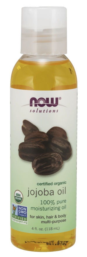 Organic Jojoba Oil (NOW) Front