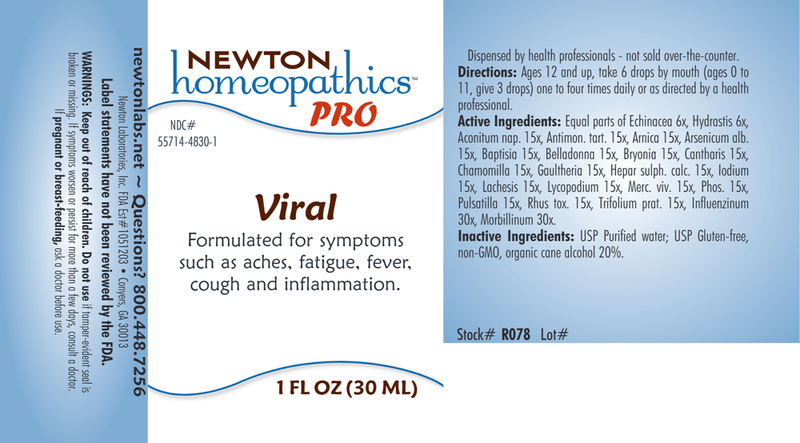 PRO Viral (Newton Pro) Label