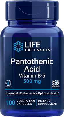 Pantothenic Acid (Life Extension) Front