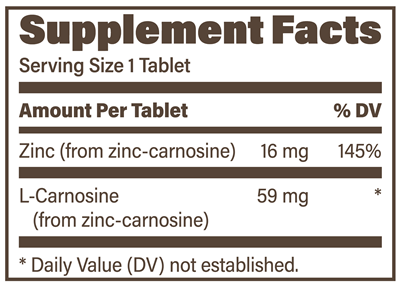 Pepzin GI (Endurance Product Company) Supplement Facts