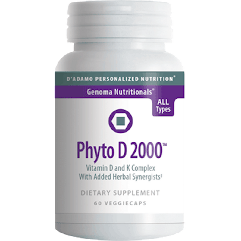 Phyto D 2000 (D'Adamo Personalized Nutrition) Front