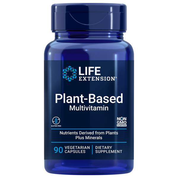 plant‐based multivitamin life extension front