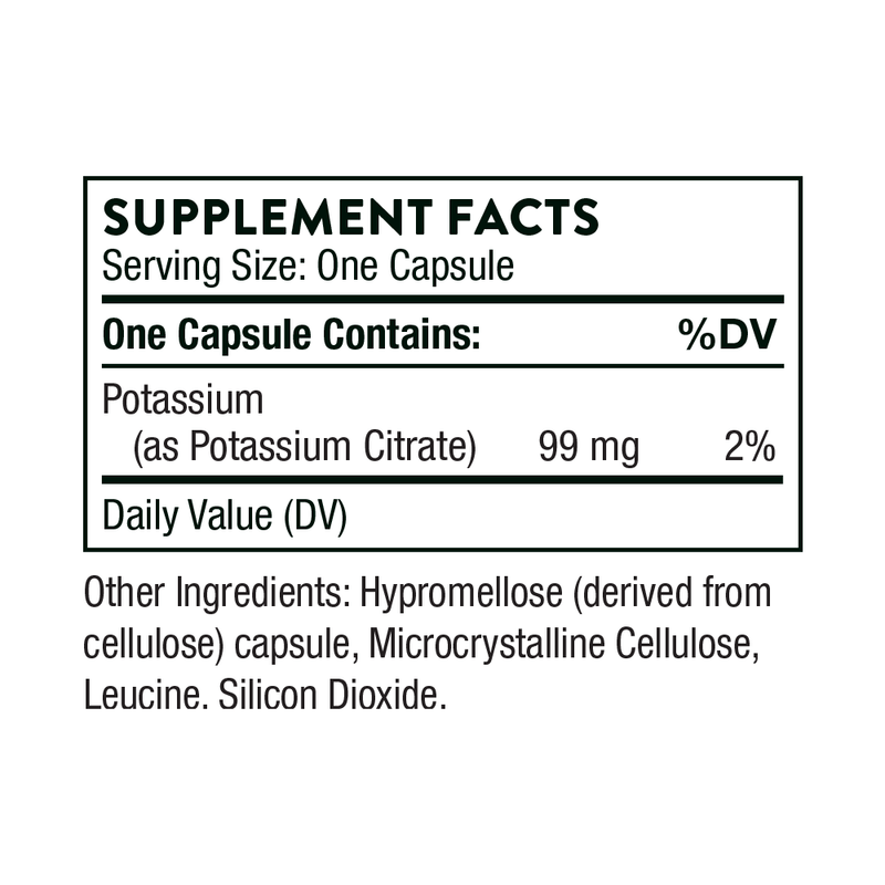 Potassium Citrate Thorne Products