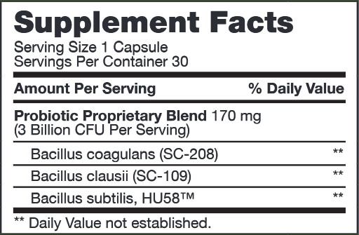 Primal Earth Probiotic (Amy Myers MD) supplement facts