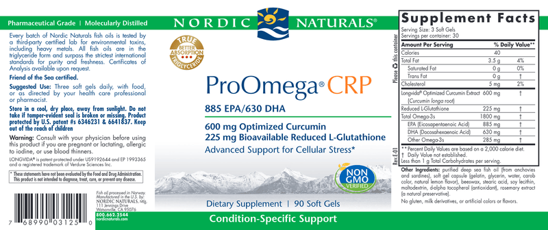 ProOmega CRP 90 Soft Gels