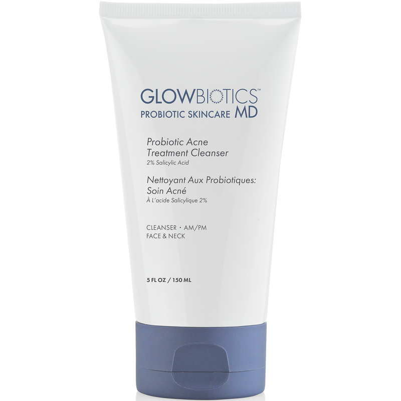 Probiotic Acne Treatment Cleanser (GLOWBIOTICS) Front