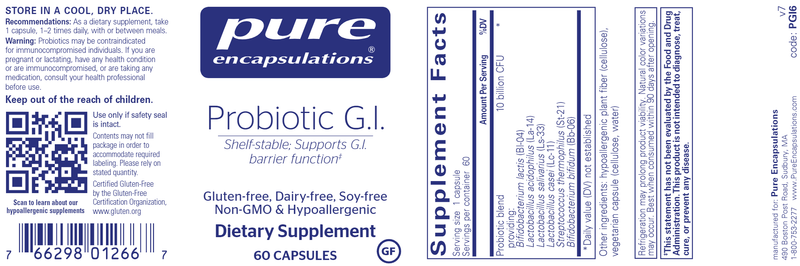 Probiotic G.I.