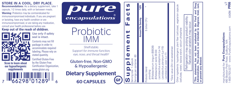 Probiotic IMM