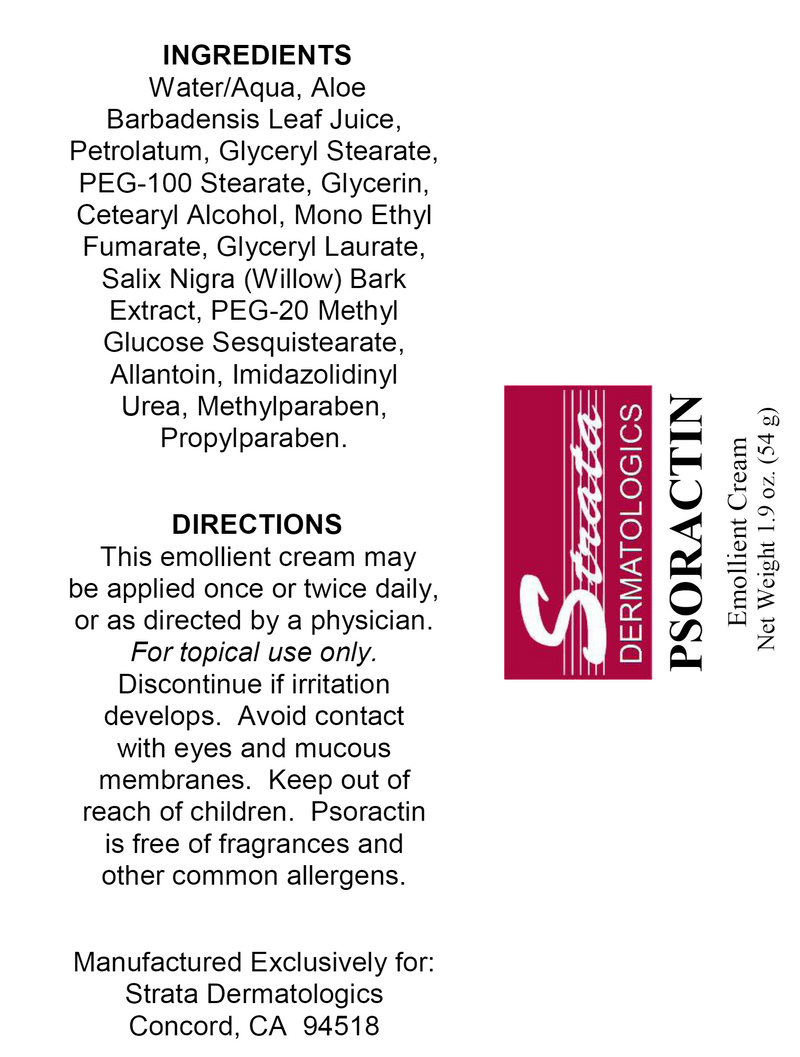 Psoractin (Ecological Formulas) Label