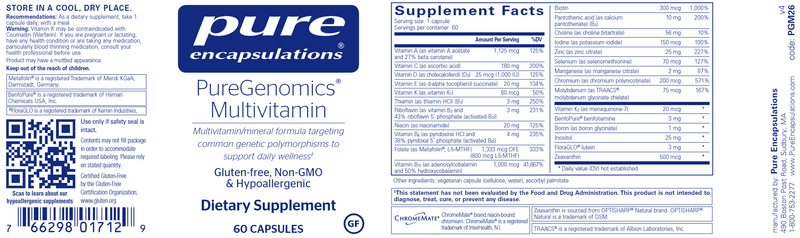 PureGenomics® Multivitamin