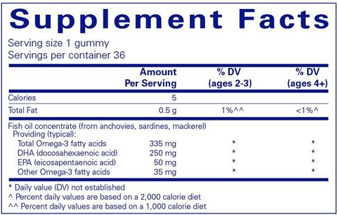 BACKORDER ONLY - PureNutrients EPA/DHA Gummy