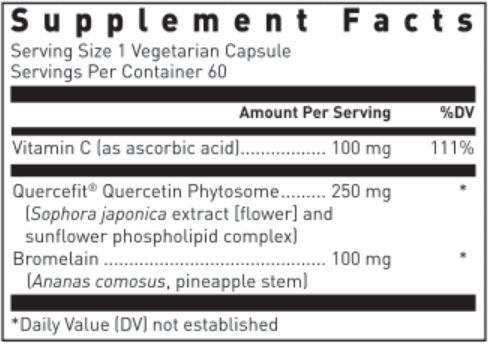 QUERCIPLEX Douglas Labs supplement facts