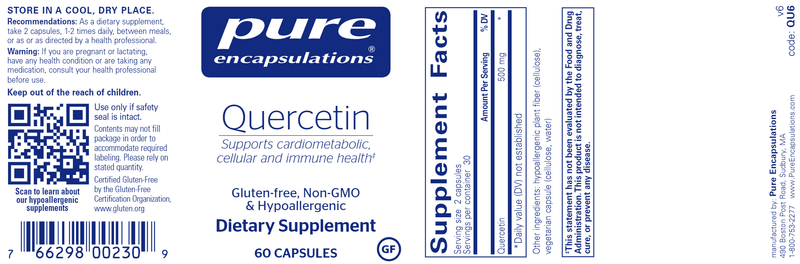 Quercetin 60 Count