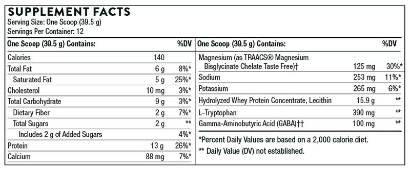 RecoveryPro Chocolate Thorne Products