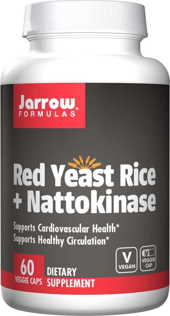 Red Yeast Rice + Nattokinase Jarrow Formulas
