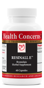 Resinall E (Health Concerns) Front