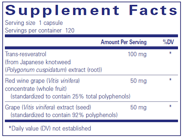 Resveratrol EXTRA 120 Count