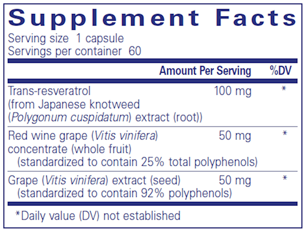 Resveratrol EXTRA 60 Count