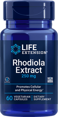 Rhodiola Extract (Life Extension) Front