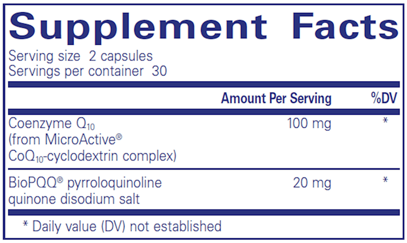 SR-CoQ10 With PQQ