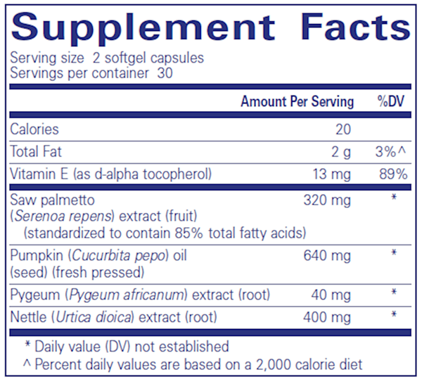 Saw Palmetto Plus 60 Count