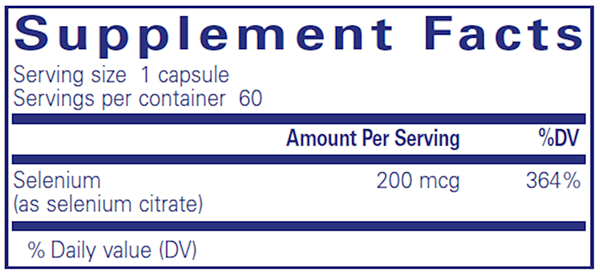 Selenium (Citrate) 60ct