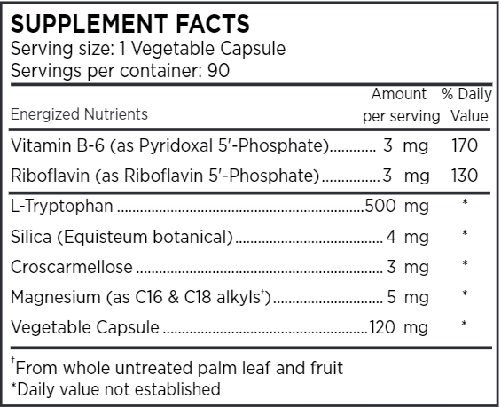 Sleep Guard (Perque) 90ct Front Supplement Facts