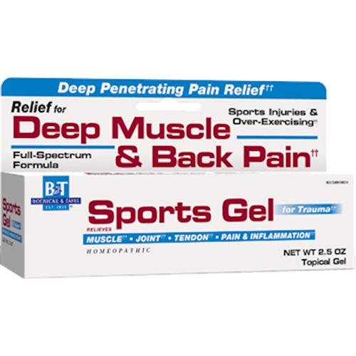 Sports Gel (Boericke&Tafel) Front