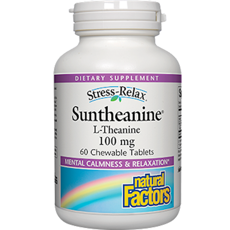 Suntheanine L-Theanine (Natural Factors) Front