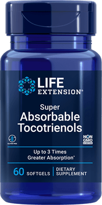 Super Absorbable Tocotrienols (Life Extension) Front