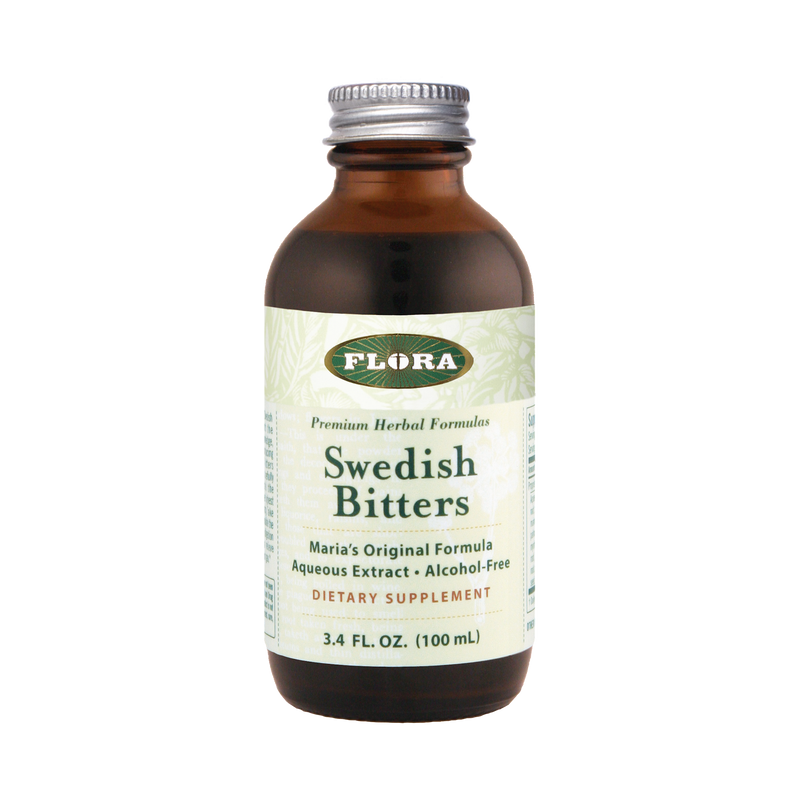 Swedish Bitters Non-Alcohol (Flora) 3.4oz Front